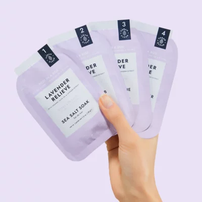 Pedi in a Box VOESH Lavender Relieve 4 Step