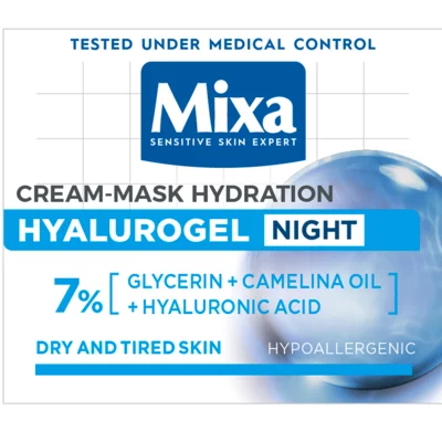 Cream Mask Hydration MIXA Hyalurogel Night