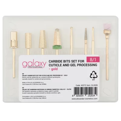 Carbide Bits Set GALAXY Gold