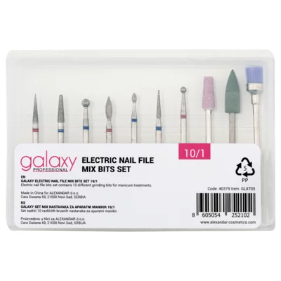 Electric Nail File Bits Set GALAXY Mix GLX703