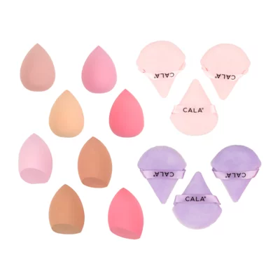 Powder Puff & Blending Sponge Set - Flawless Coverage