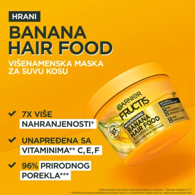 Multi-Use Mask GARNIER Fructis Banana