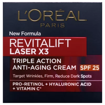 Anti-Aging SPF25 Cream L'OREAL PARIS Revitalift Laser X3