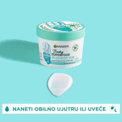 Body Cream GARNIER Superfood Aloe Vera