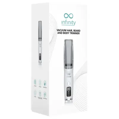 Cordless Hair, Beard and Body Trimmer - Vacuum - INF485