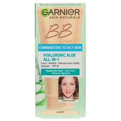 BB Cream for Oily Skin GARNIER SPF25 - Light