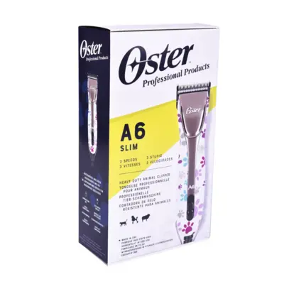 Dog Grooming Clipper OSTER A6 Slim Paw Print
