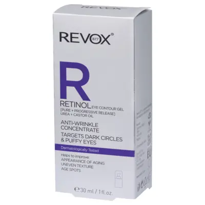 Eye Contour Gel REVOX B77 Retinol Anti-Wrinkle Concentrate