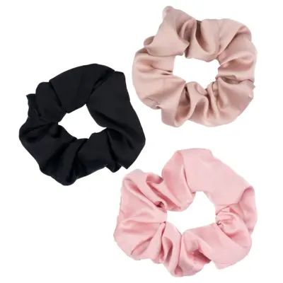 Satin Scrunchies 3/1 - Multicolor