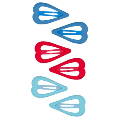 Hair Clips - Heart