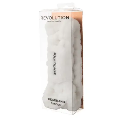 Traka za kosu REVOLUTION SKINCARE bela