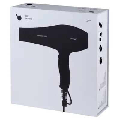 Hair Dryer - Typhoon 6300 - Black