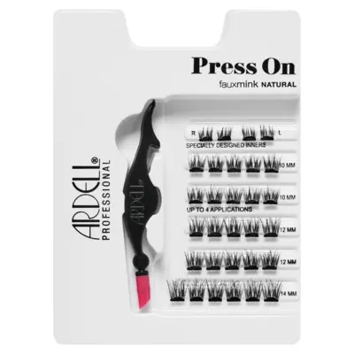 Press On Lashes -  Fauxmink Natural