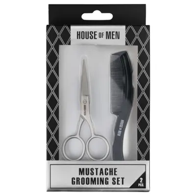 Mustache Grooming Set HOUSE OF MEN 2/1