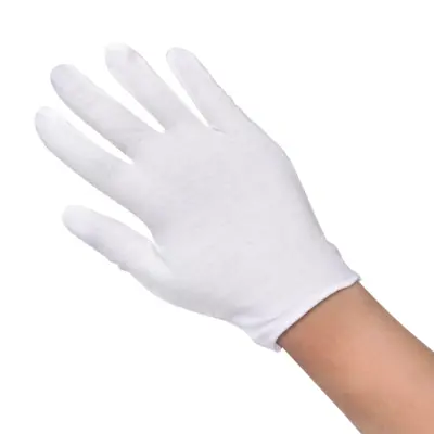 Cotton Gloves - Thin - L
