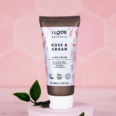 Hand Cream Naturals - Rose & Argan