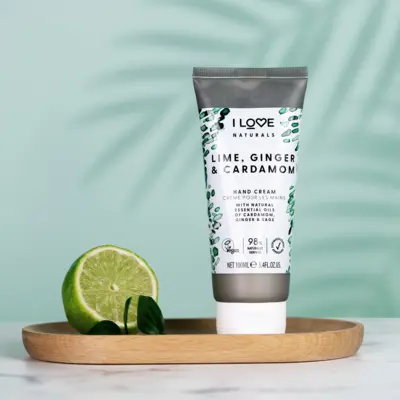 Hand Cream Naturals - Lime, Ginger & Cardamon