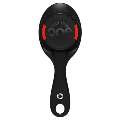 Adjustable Bristle Hair Brush - Black