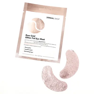Glitter Foil Eye Mask - Rose Gold
