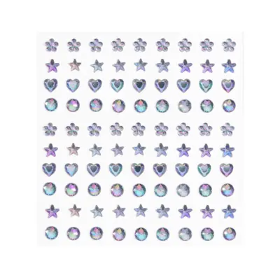 Hair Rhinestones - Holographic Mix 06