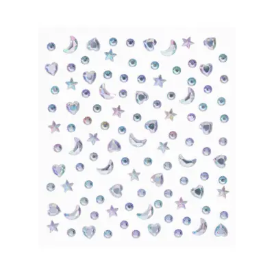 Hair Rhinestones - Holographic Mix 05