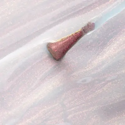 Top Coat - Diamond Effect - Pink