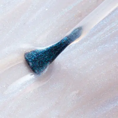 Top Coat - Diamond Effect - Blue